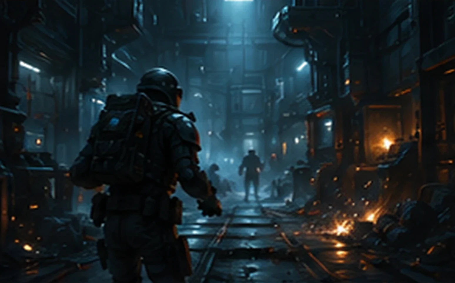 Key art for Null Signal, a FPS game reviewed on ArenaLaunch