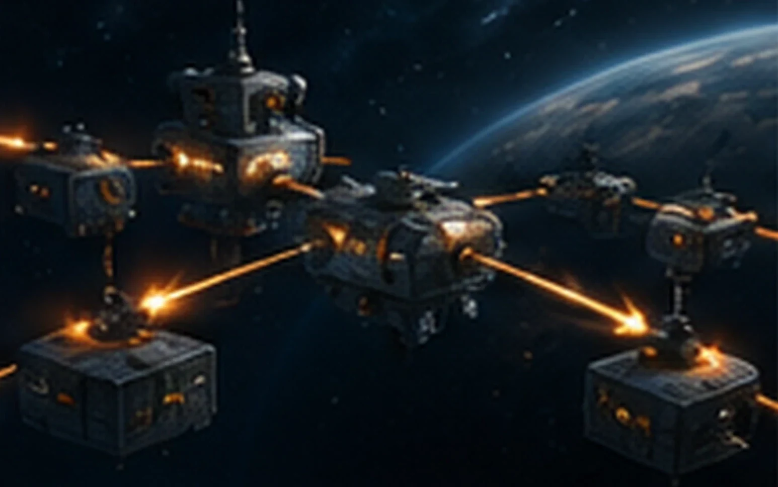 Illustration for the guide: Starbound Relay: Building Your First Self-Sustaining Route